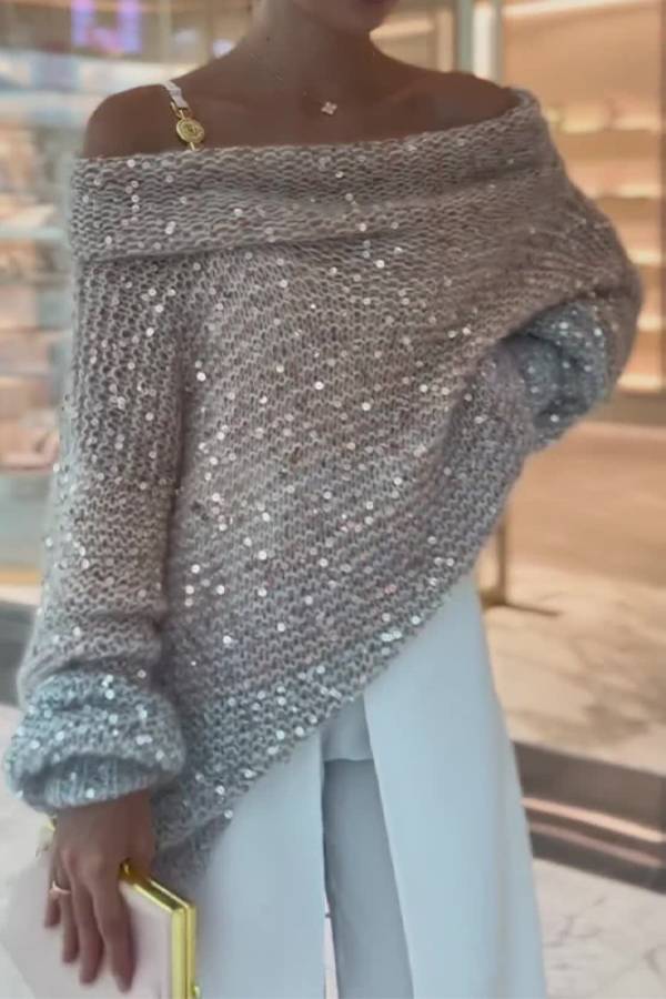 Lora | Glitter Sweater